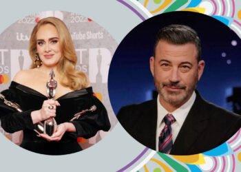 Adele and Jimmy Kimmel
