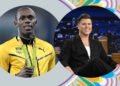 Usain Bolt and John Collison