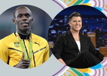 Usain Bolt and John Collison