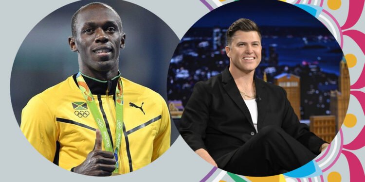 Usain Bolt and John Collison