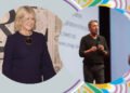 Martha Stewart and Larry Ellison