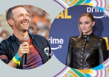 Chris Martin and Sophie Turner