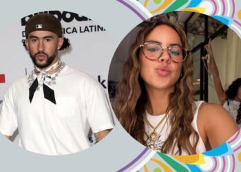 Bad Bunny and Gabriela Berlingeri