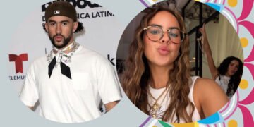Bad Bunny and Gabriela Berlingeri