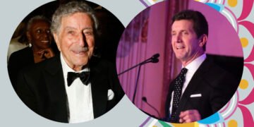 Tony Bennett and Alex Gorsky