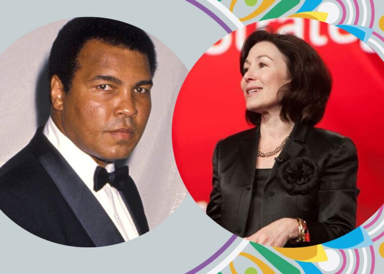 Muhammad Ali and Safra Catz