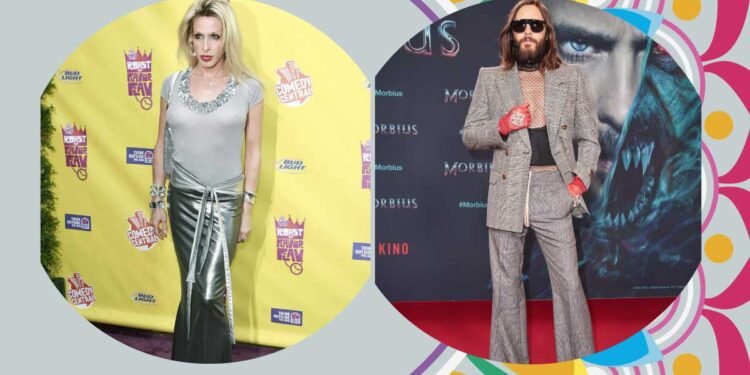 Alexis Arquette and Jared Leto