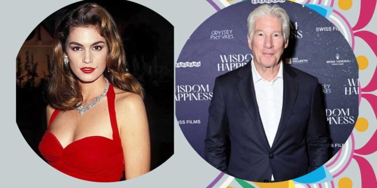 Cindy Crawford and Richard Gere