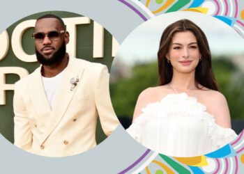 LeBron James and Anne Hathaway