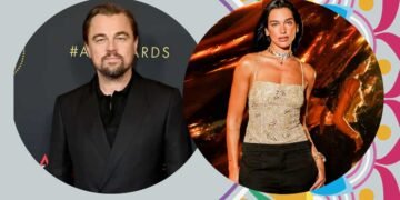 Leonardo DiCaprio and Dua Lipa
