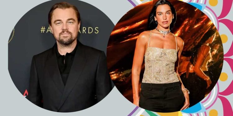 Leonardo DiCaprio and Dua Lipa