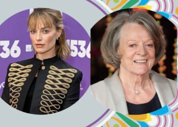 Margot Robbie and Maggie Smith