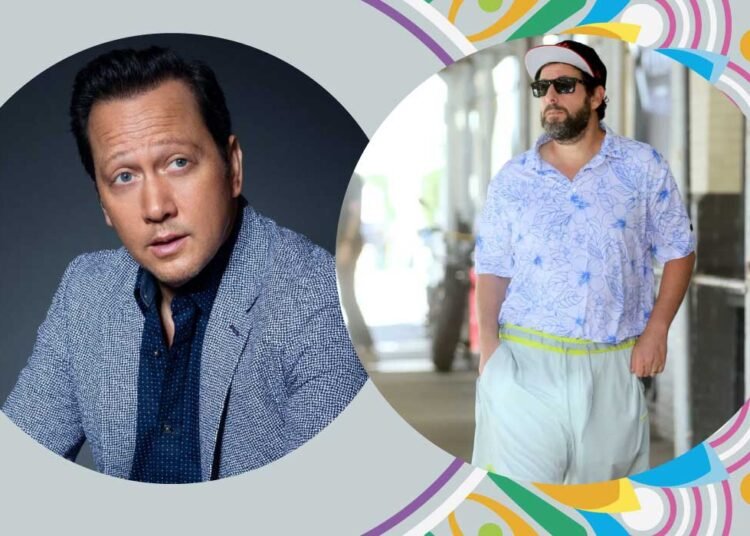 Rob Schneider and Adam Sandler