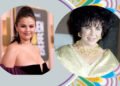 Selena Gomez and Elizabeth Taylor